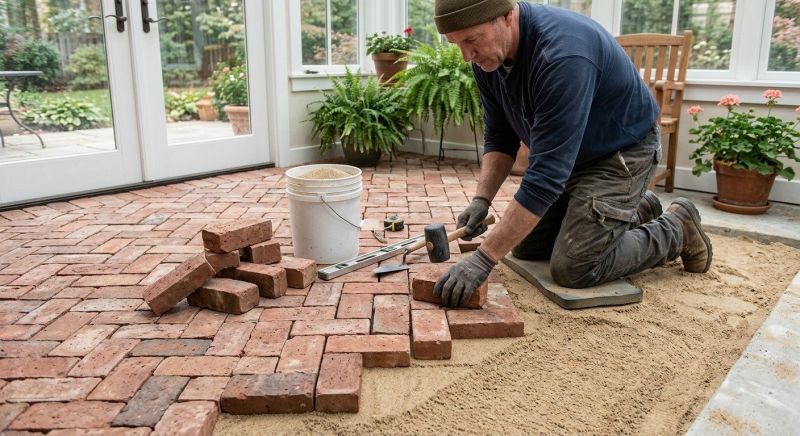 Brick Patio Installation in Fairfield County, CT
